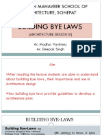 Building Byelaws