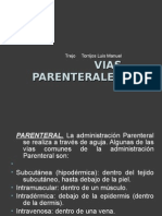 Vias Parenterales