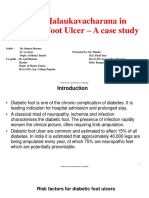 Role of Jalauka in Diabetic Foot Ulcer