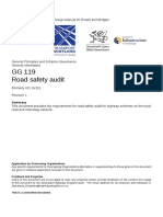 GG 119 Road Safety Audit: Design Manual For Roads and Bridges