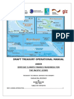 Draft Treasury Operational Manual 2019