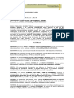 Dem. Laboral Servicio Domestico - Nancy Rivadeneira