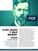 Karl Marx Max Weber