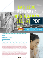 Las 1200 Palabras Mas Usadas Del Ingles PDF