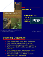 301 - 33 - Powerpoint Slides - Chapter 4 Planning A Tool Effective Management