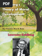 Kohlberg's Theory of Moral Development: By: Charlene Mae B. Buno