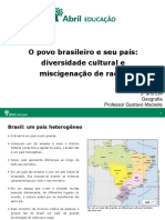 O Povo Brasileiro e Seu País: Diversidade Cultural e Miscigenação de Raças