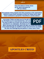 New Apostles Creed PowerPoint