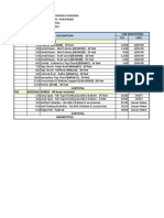 Bill of Quantities Revised 3