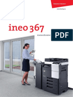 Ineo 367 Brochure