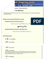 Bassoon Fingering PDF