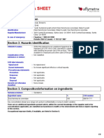 Safety Data Sheet: Section 1. Identification