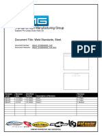 Transamerican Manufacturing Group: Document Title: Weld Standards, Steel