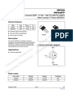 Power Mosfet Irf640