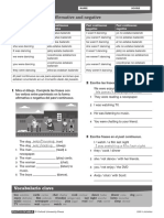 22-Stage 3 12 Past Continuous Affirmative and Negative PDF