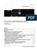 Fortinet Solutions RSSO - RADIUS Single Sign On PDF