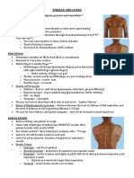 Thorax and Lungs SG