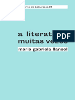 LLANSOL, Maria Gabriela - A Literatura-Muitas Vozes