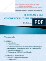 El Ceplan y Las Visiones de Futuro en El Perú