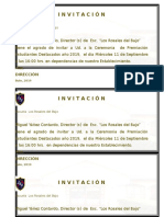 Invitacion Ceremonia Destacados