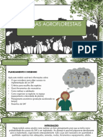 Planejamento e Desenho de Sistemas Agroflorestais