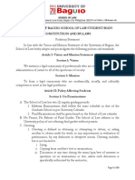 Sol Constitution and By-Laws