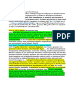 Definition and Nature of Agricultural Tenancy: Gelos vs. CA, 208 SCRA 608 (1992)