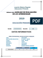 Registro Auxiliar Primaria