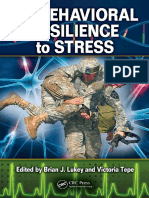 Biobehavioral Resilience To Stress