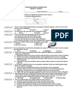 Second Quaterly Examination Grade 8 - Science Name: - Grade & Section: - Score