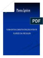 Plasma Ignition Combustion Stabilizing