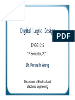 Digital Logic Design: Dr. Kenneth Wong