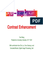 Lecture3 Contrast Enhancement PDF