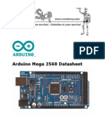 Arduino Mega 2560 Datasheet