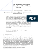 Free Vibration Analysis of Pre-Stressed Membrane Using Element Free Galerkin Method