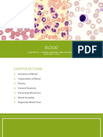 Blood: Chapter 10 - Human Anatomy and Physiology