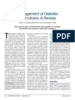 Management of Diabetic Foot Ulcers: A Review