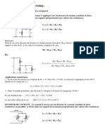 Div de Tension Et Courant Et Theoreme de Theveninl PDF