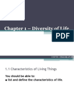 Chapter 01 - Diversity of Life