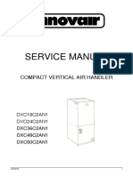 Innovair DXC Compact Air Handler User Manual English PDF