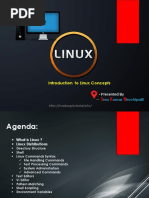 Introduction To Linux Concepts: Iva Umar Huchipalli