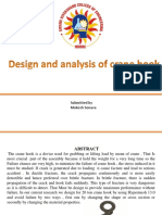 Design and Analysis For Crane Hook