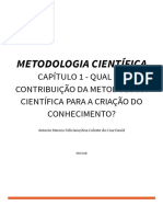 Metodologia Científica - Capítulo 1