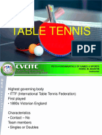 A3. P.E. 103 Table Tennis