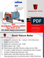 Oleh Reza Raditya Nugraha (10927) Eng. Boiler & PV: Div. Health, Safety & Environment