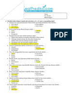 Soal PTS Seni Budaya SMA Kelas 10 PDF