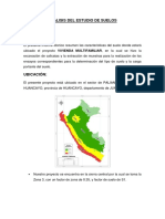 Analisis Del Estudio de Suelos