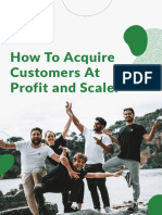 How To Acquire Customers at Profit and Scale