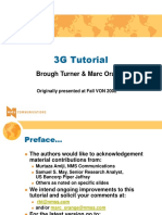 3G Tutorial: Brough Turner & Marc Orange