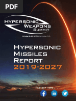 Hypersonic Missiles Report 2019-2027